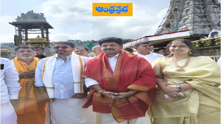 Tirumala : శ్రీవారి సేవలో ఎక్సైజ్ శాఖ మంత్రి కొల్లు రవీంద్ర