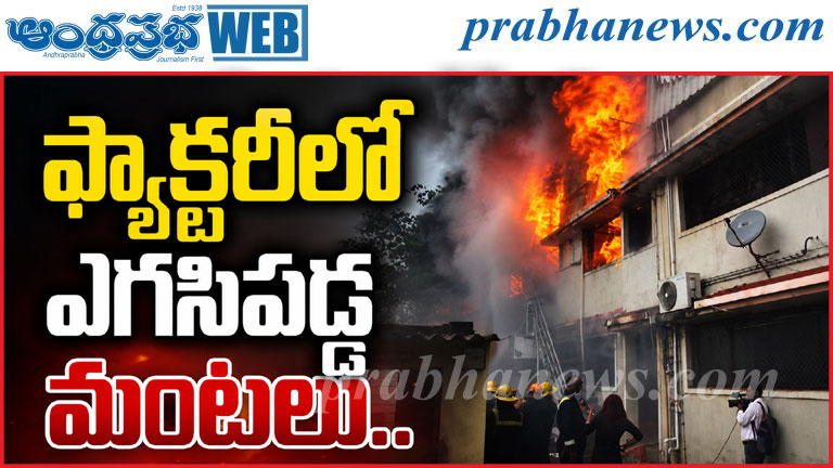 అహ్మదాబాద్‌లో ఫ్యాక్టరీలో భారీ అగ్నిప్రమాదం.. మంటల