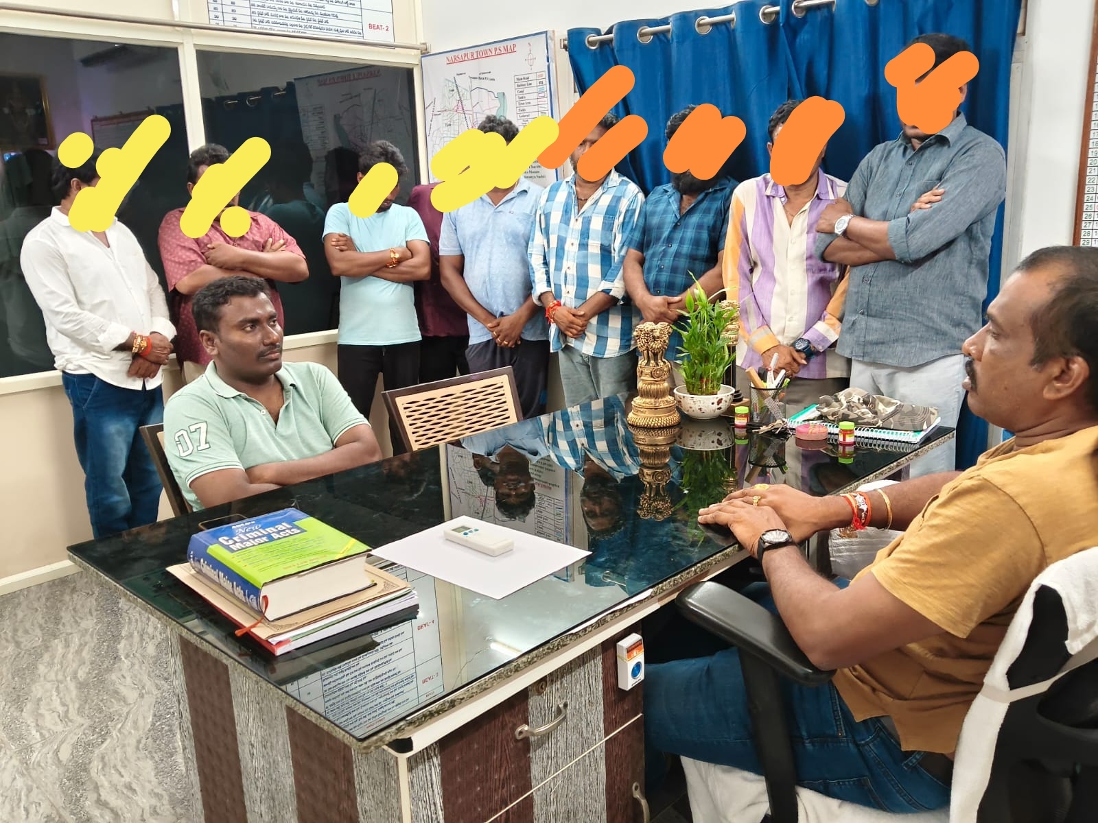 అసాంఘిక కార్యకలాపాలపై ఉక్కుపాదం