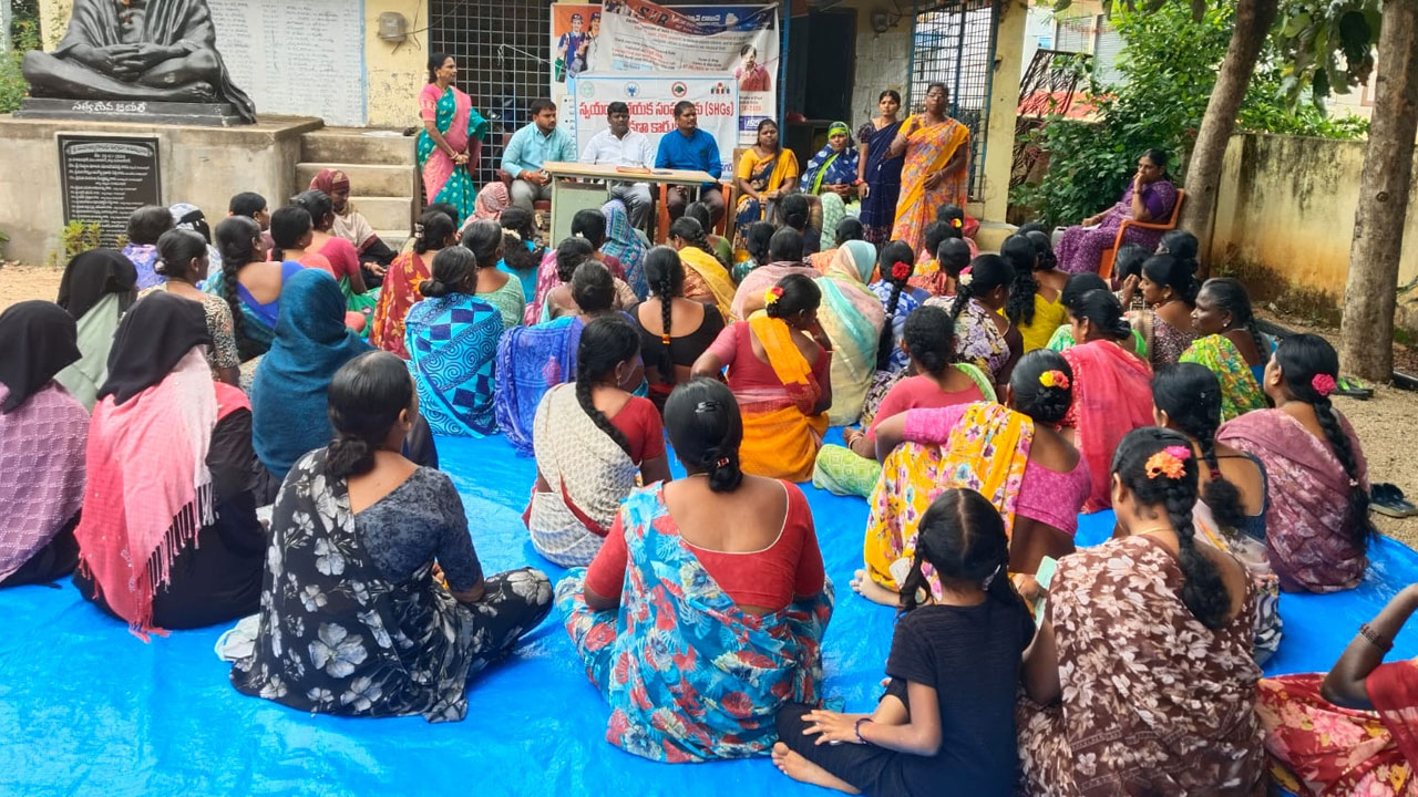 స్వయం సహాయక సంఘాల సభ్యులకు శిక్షణ