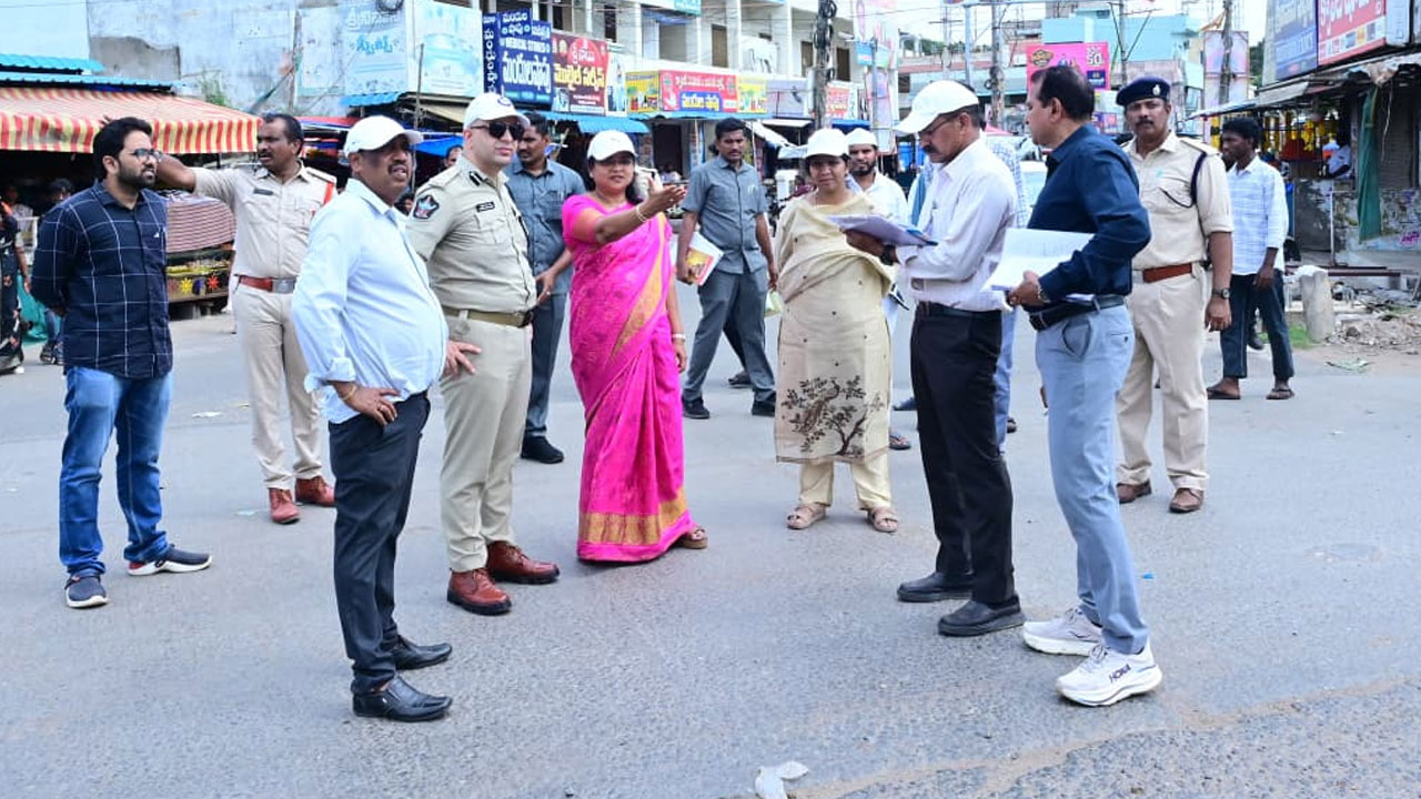 ముఖ్యమంత్రి పర్యటనకు పటిష్ట భద్రతా ఏర్పాట్లు..
