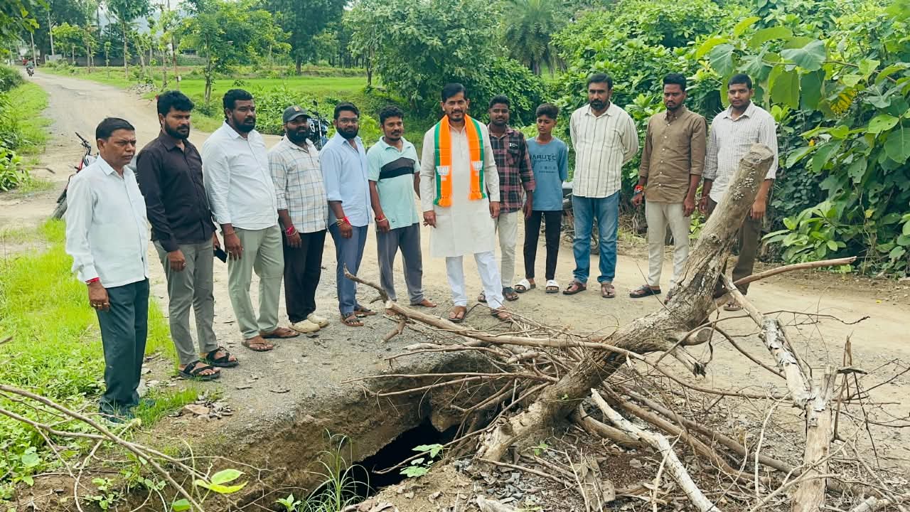 ప్రభుత్వం నిద్రపోతోందా?.. దెబ్బతిన్న వంతెనతో మాకుల