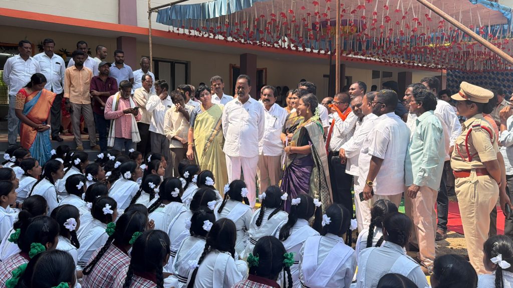 కేజీబీవీలో అదనపు తరగతి గదులు, ప్రయోగశాలలు ప్రారంభం