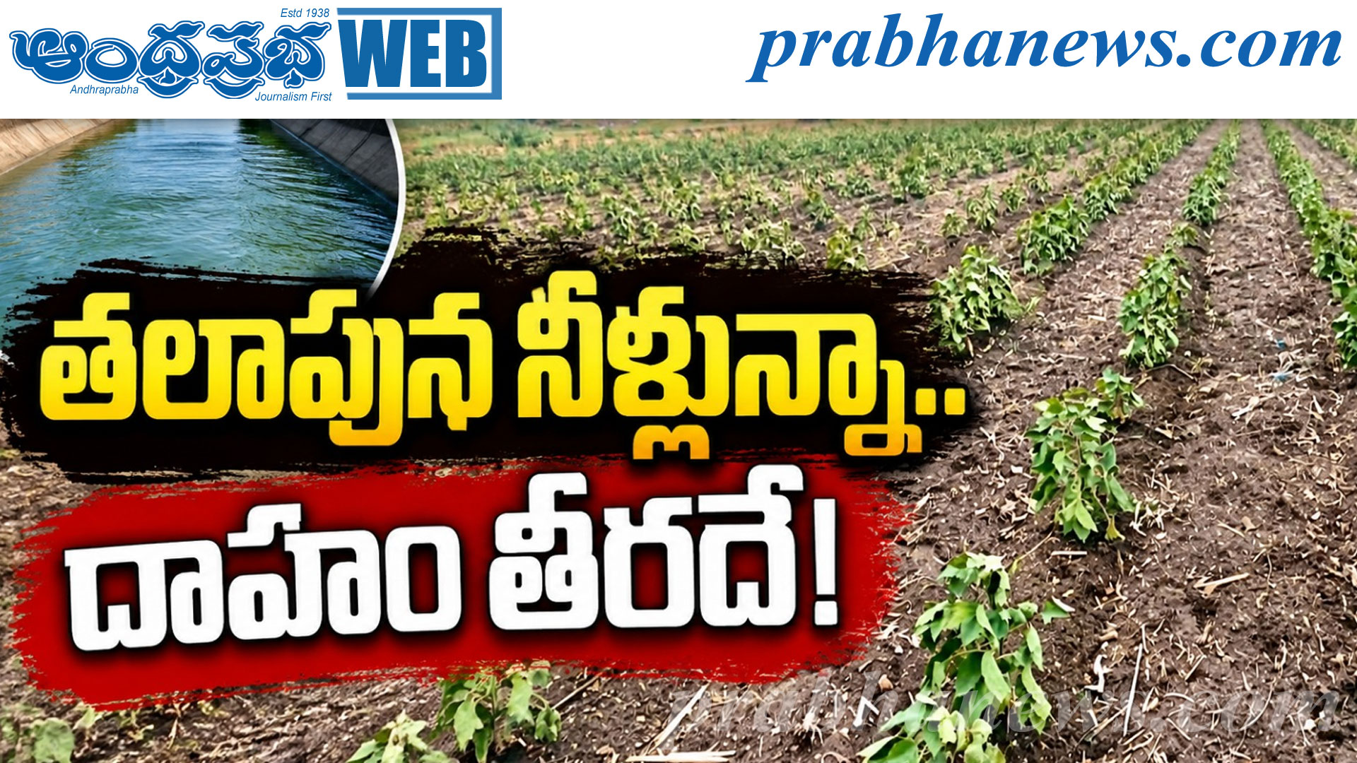 రెండు నదుల మధ్య దాహం!