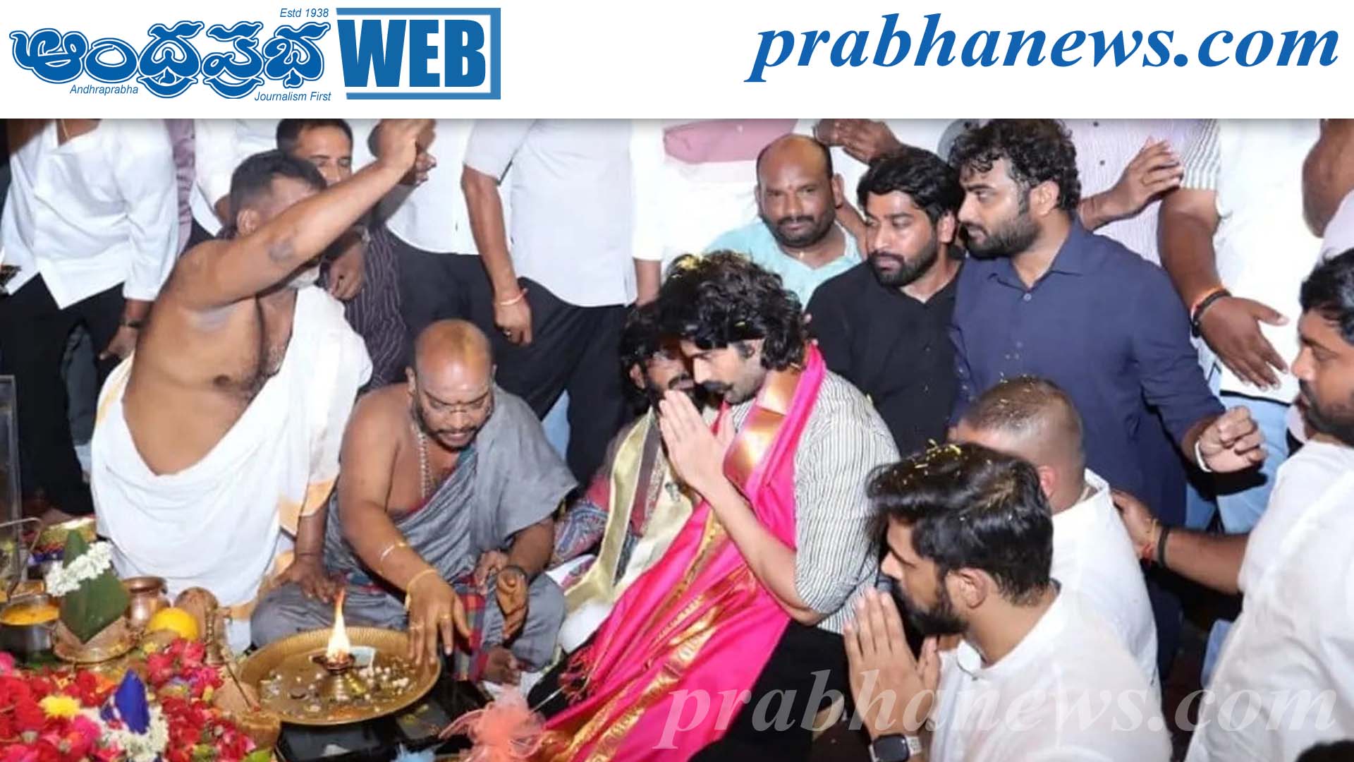 బాలాపూర్ గ‌ణేశుడి సన్నిధిలో విజ‌య్ దేవ‌ర‌కొండ‌